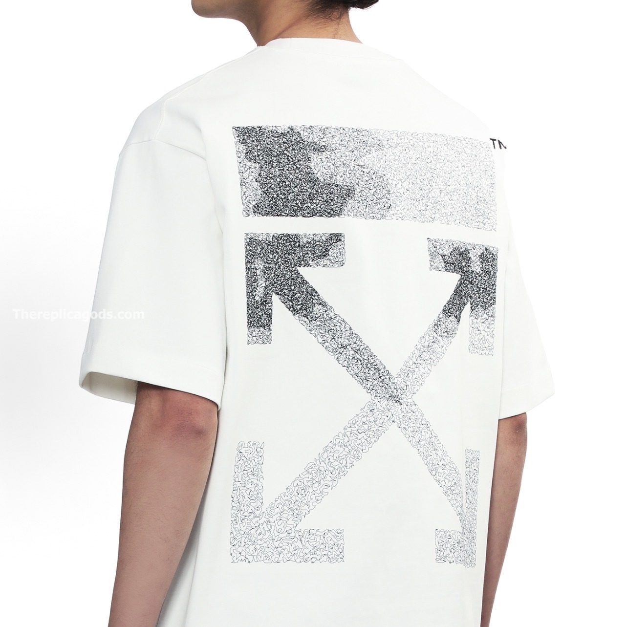 LOGO COTTON T-SHIRT IN WHITE