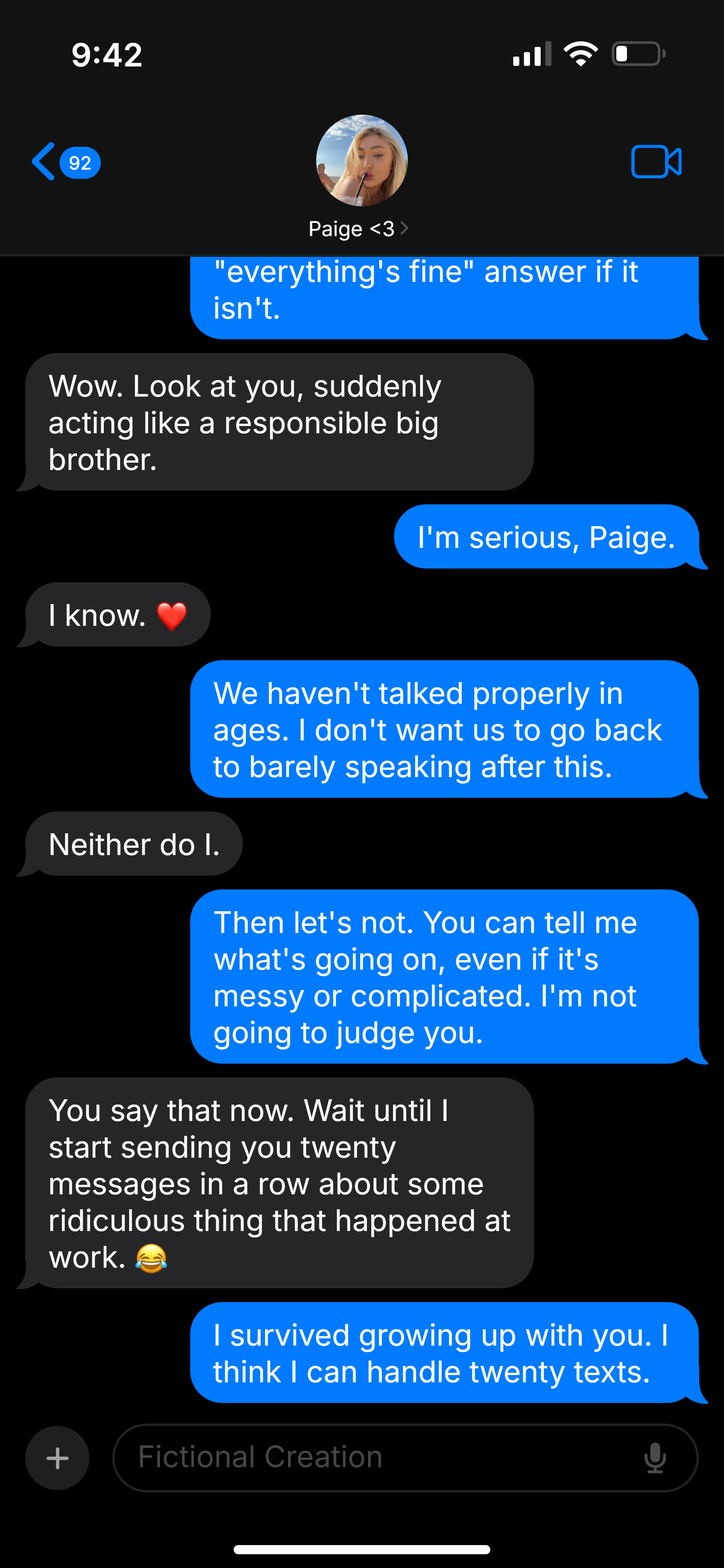 The Brother the Star - Volume 2 - Little steps to reconnecting feeling., image 16