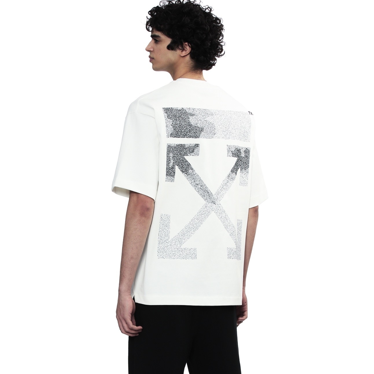 LOGO COTTON T-SHIRT IN WHITE