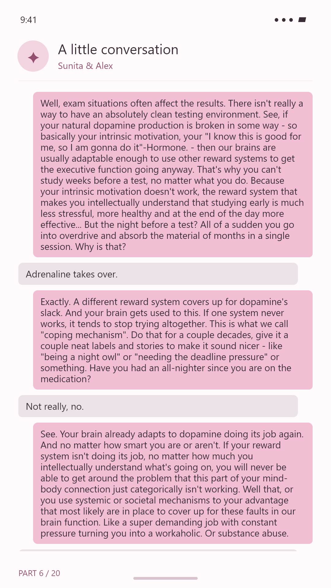 My new therapist is finally getting to the bottom of it | Part 1 | [text-heavy, slow-burn], image 6