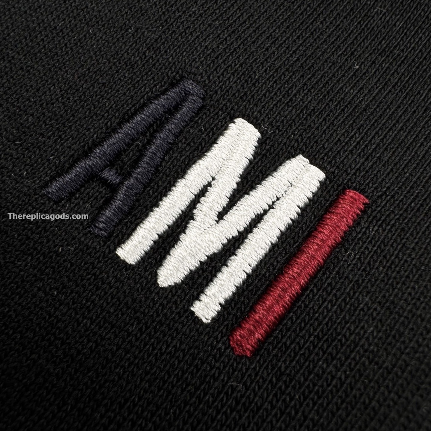 PARIS COTTON LOGO T-SHIRT IN BLACK - TP985