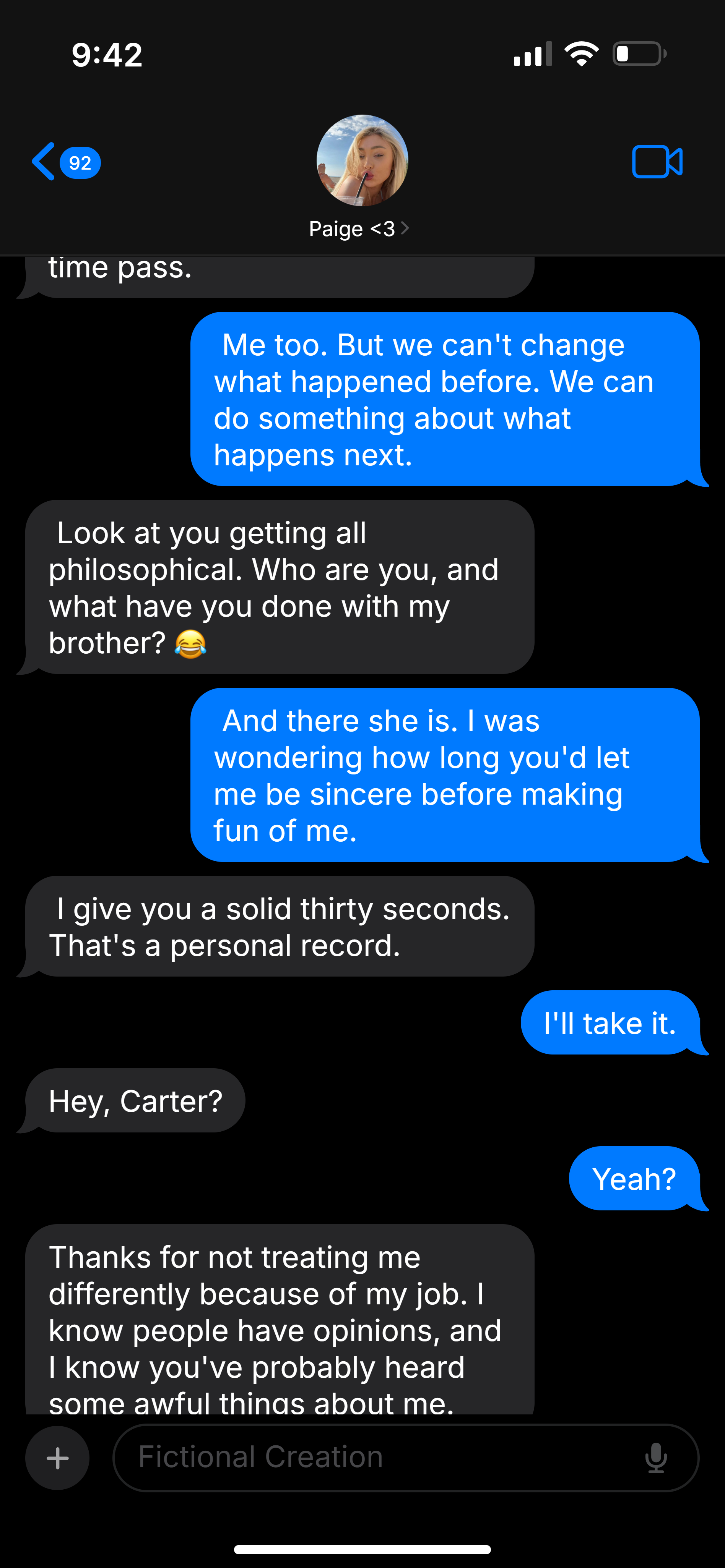 The Brother the Star - Volume 2 - Little steps to reconnecting feeling., image 18