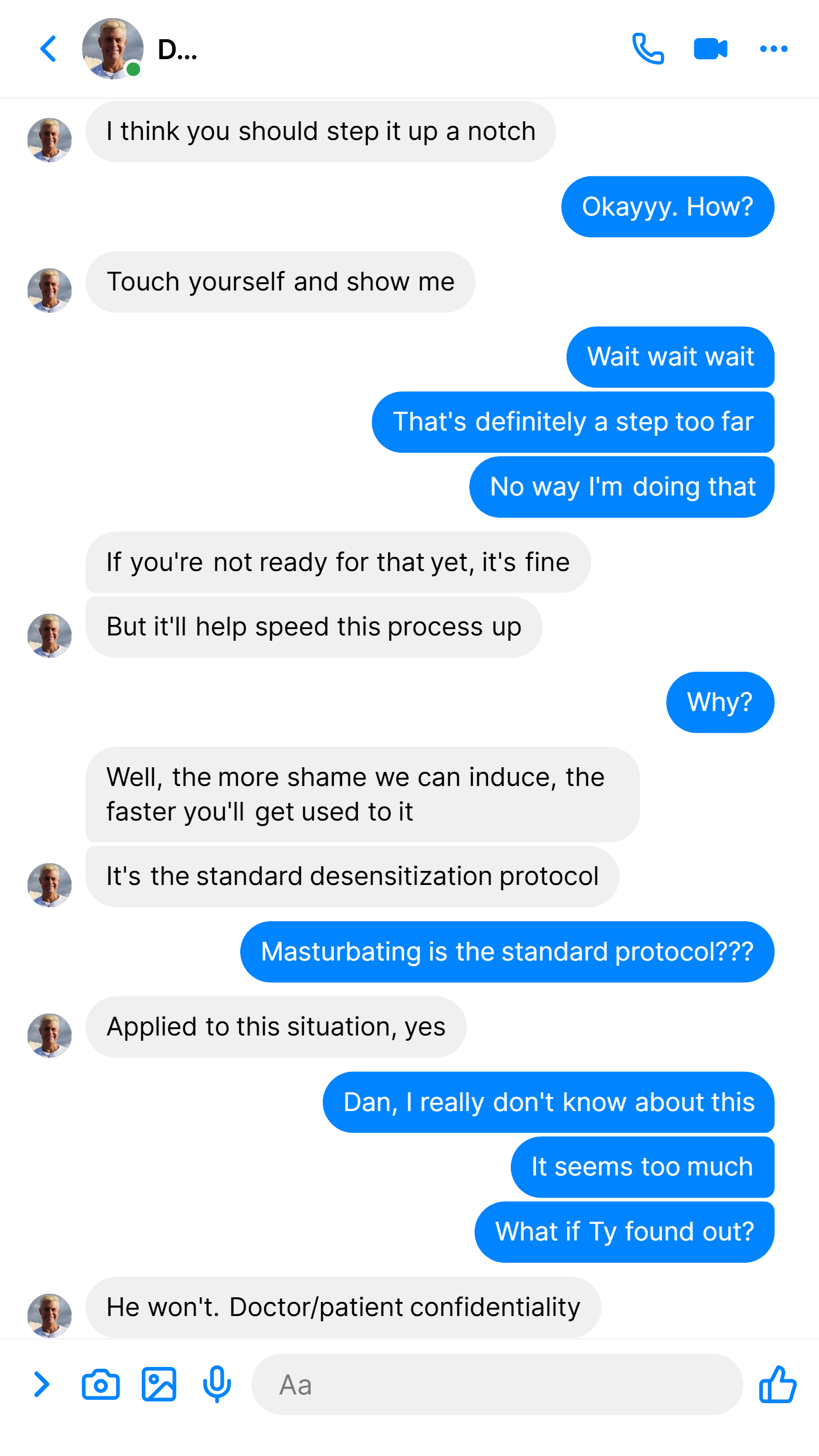 Therapy with Boyfriend's Dad - Part 1 (Cheating/NTR themes), image 32