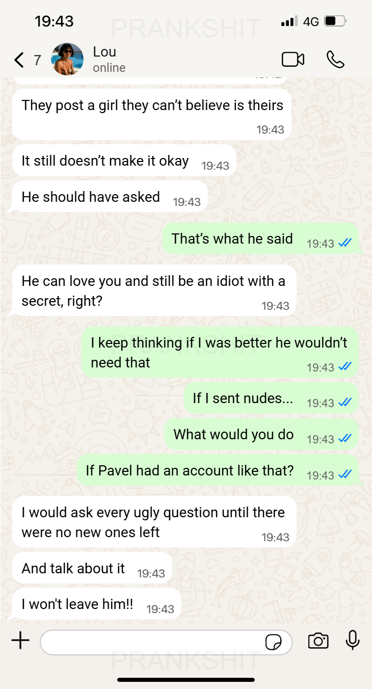 I Caught Him Uploading My Pics - Chapter 5, image 35