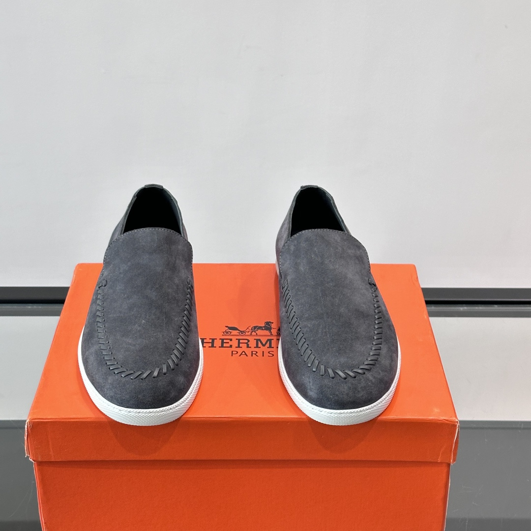 JULIAN LOAFERS IN GREY - H381