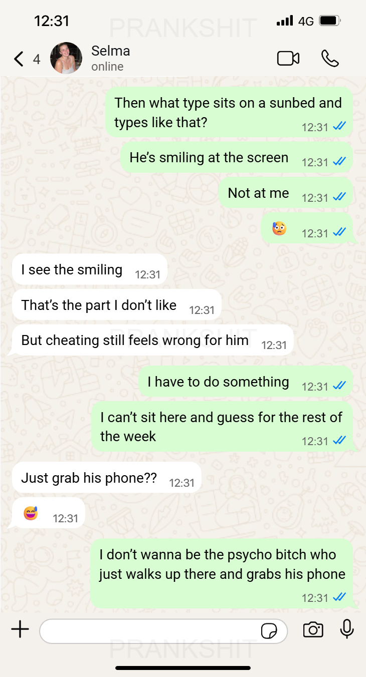 I Caught Him Uploading My Pics - Chapter 4, image 32
