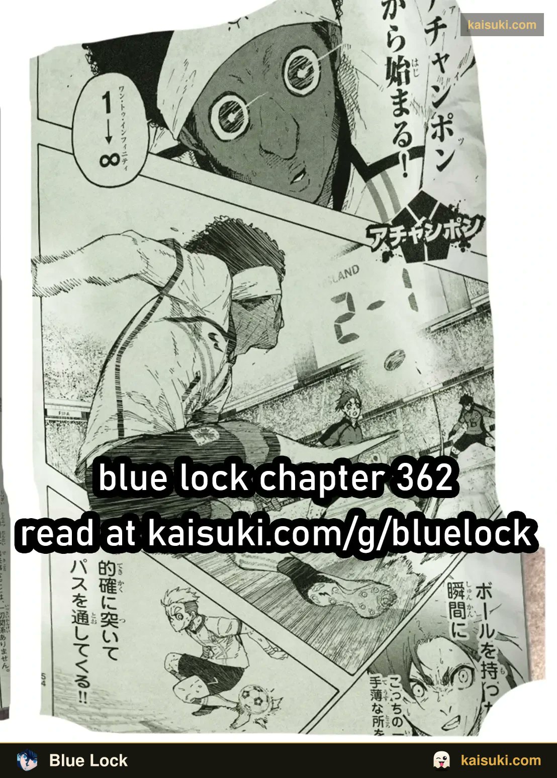 Blue Lock Spoilers & RAW Chapter 362 - Page 2