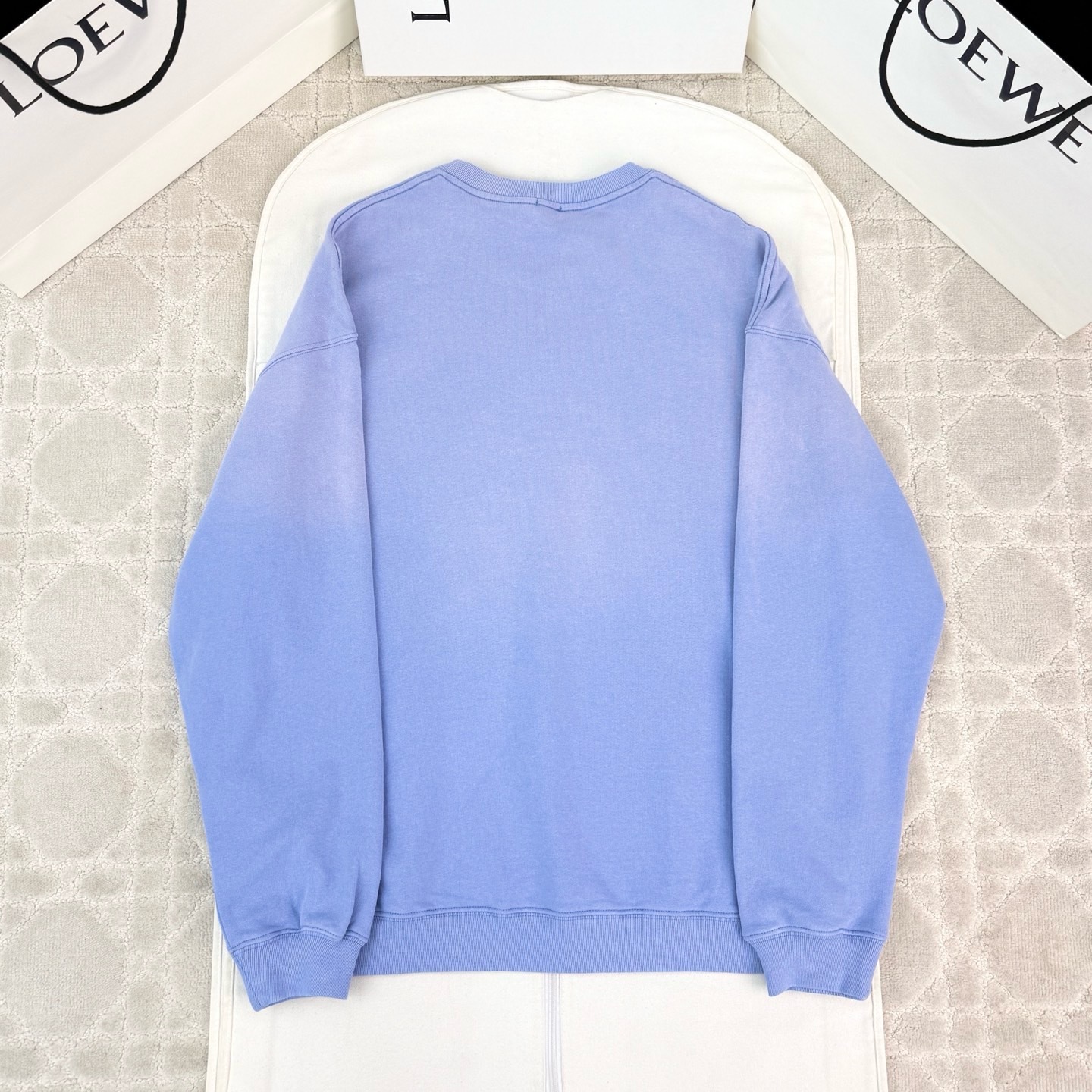 ANAGRAM COTTON SWEATSHIRT IN BLUE - SK823