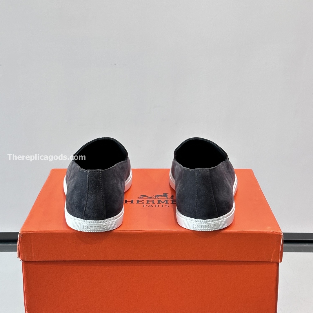 JULIAN LOAFERS IN GREY - H381