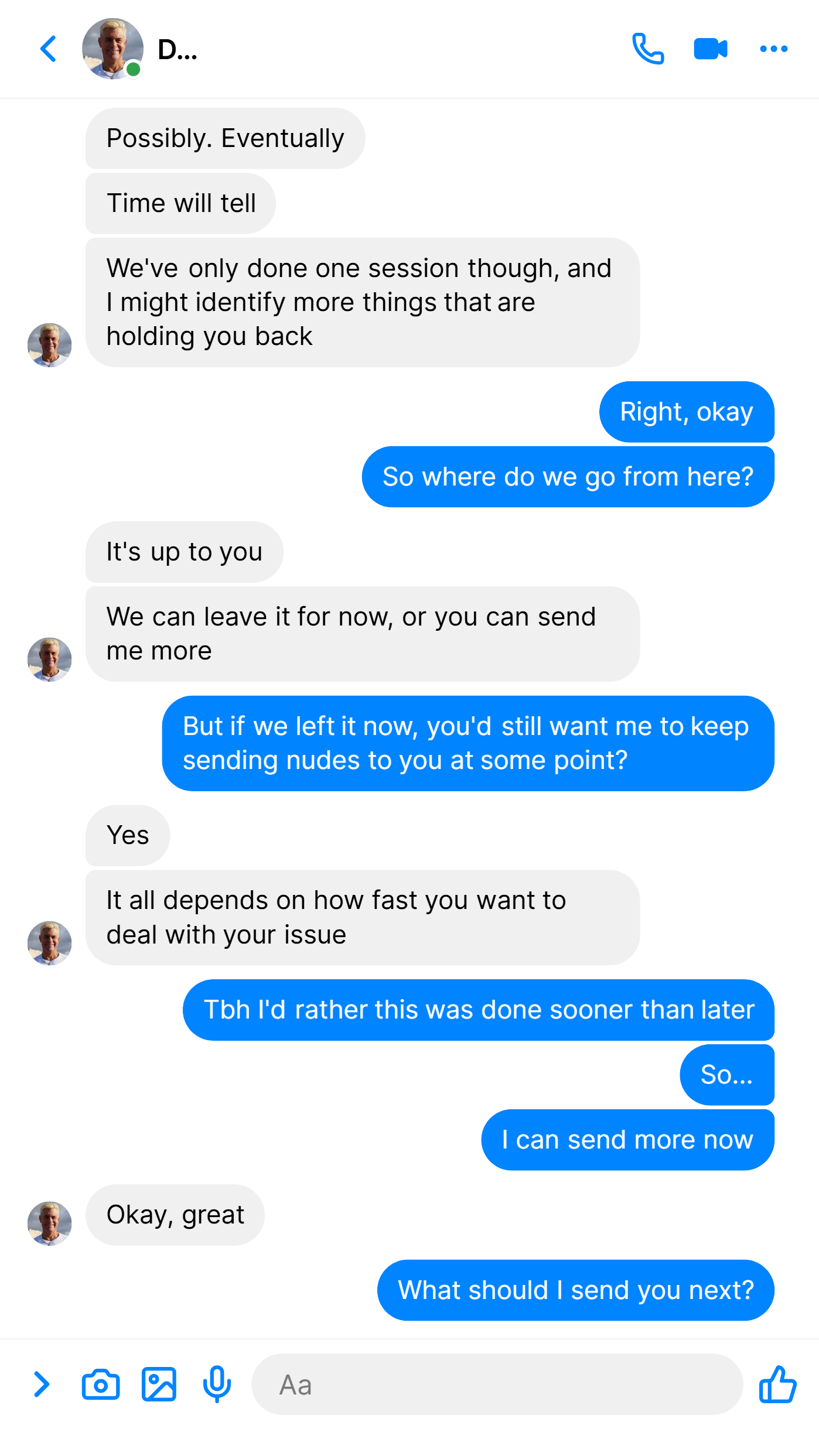 Therapy with Boyfriend's Dad - Part 1 (Cheating/NTR themes), image 31