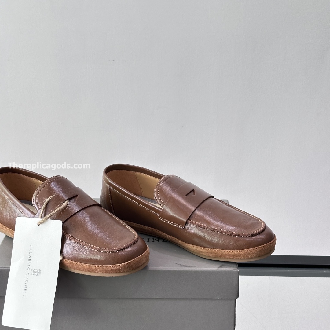 PENNY LOAFERS IN BROWN, photo 8