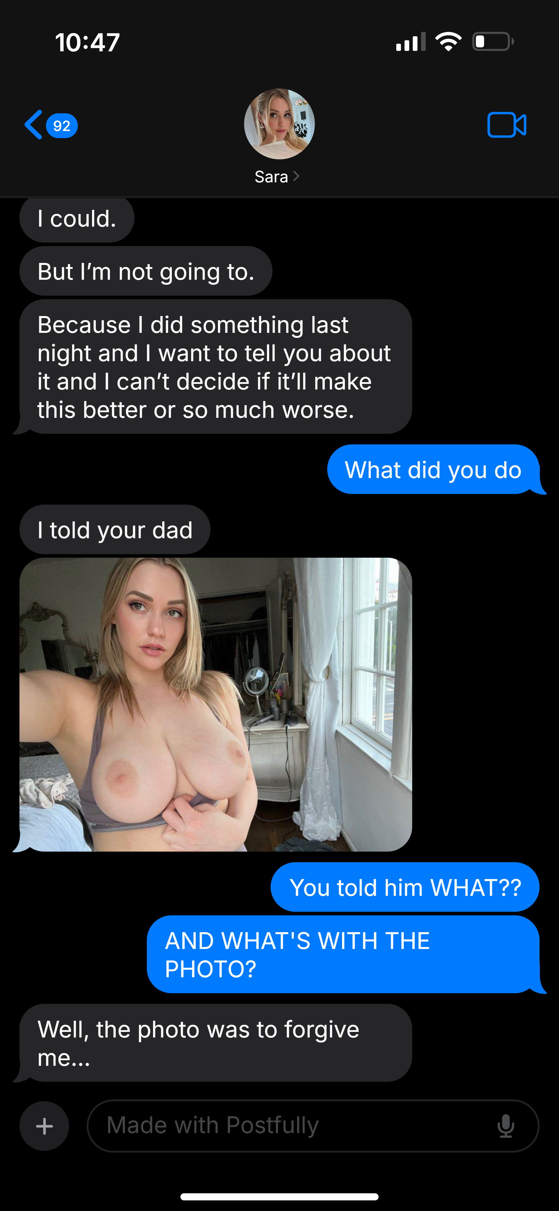 30 days with Sara Day 7-8: Routine nudes, image 4