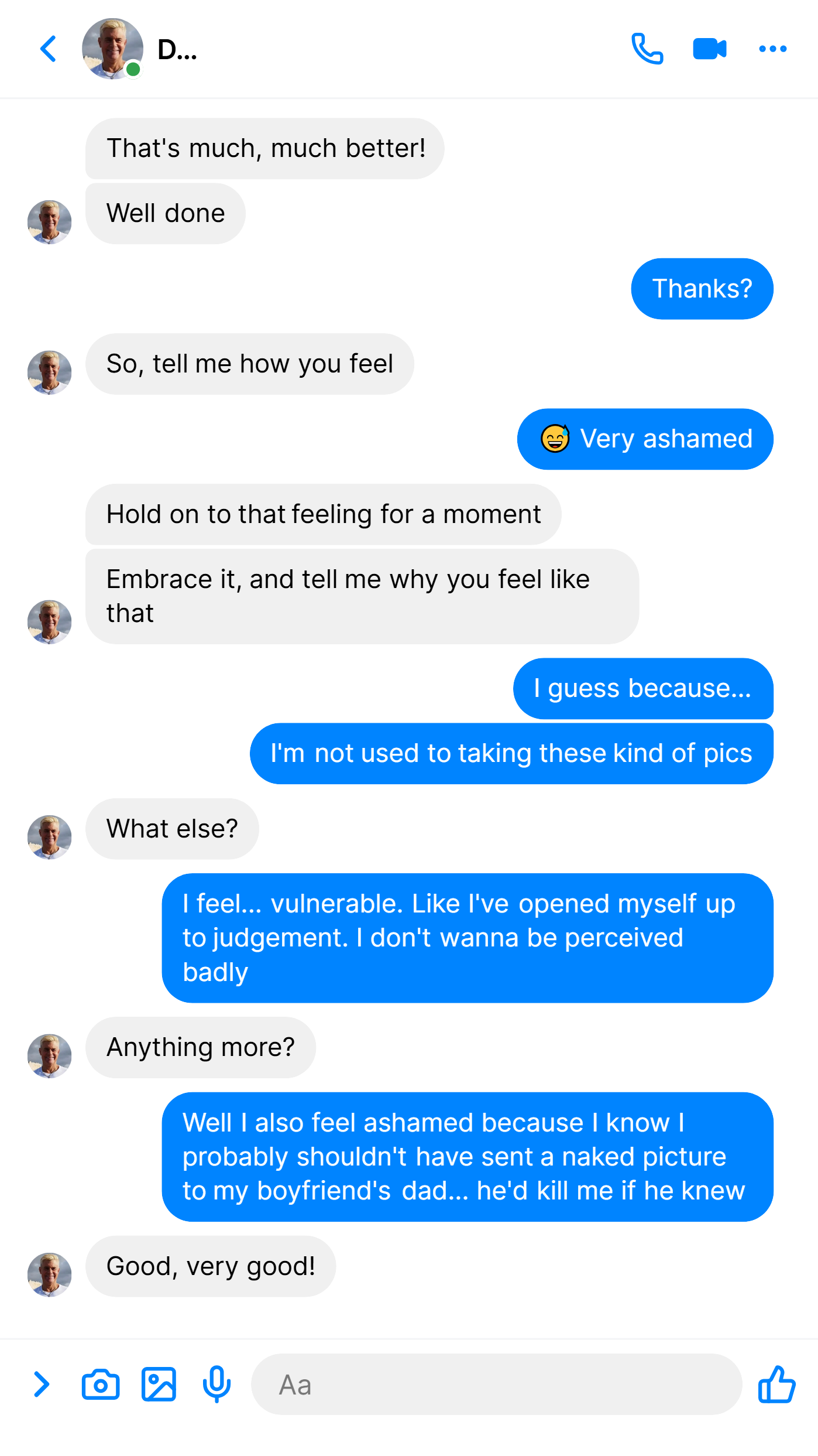 Therapy with Boyfriend's Dad - Part 1 (Cheating/NTR themes), image 28