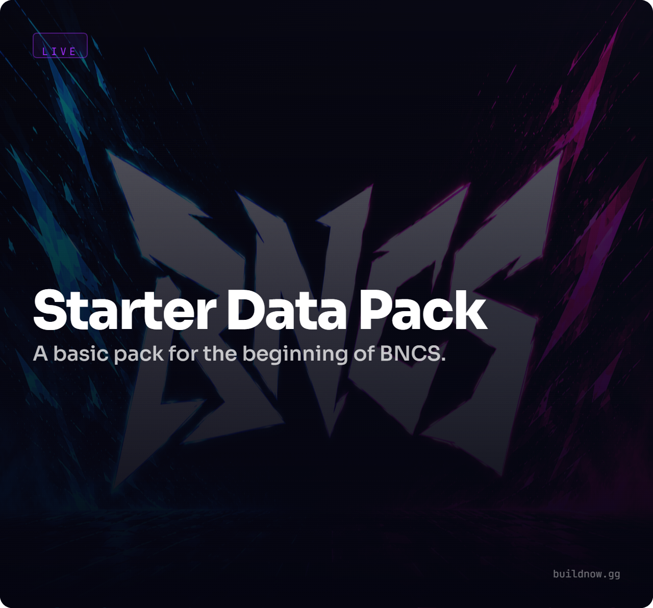 Starter Data Pack