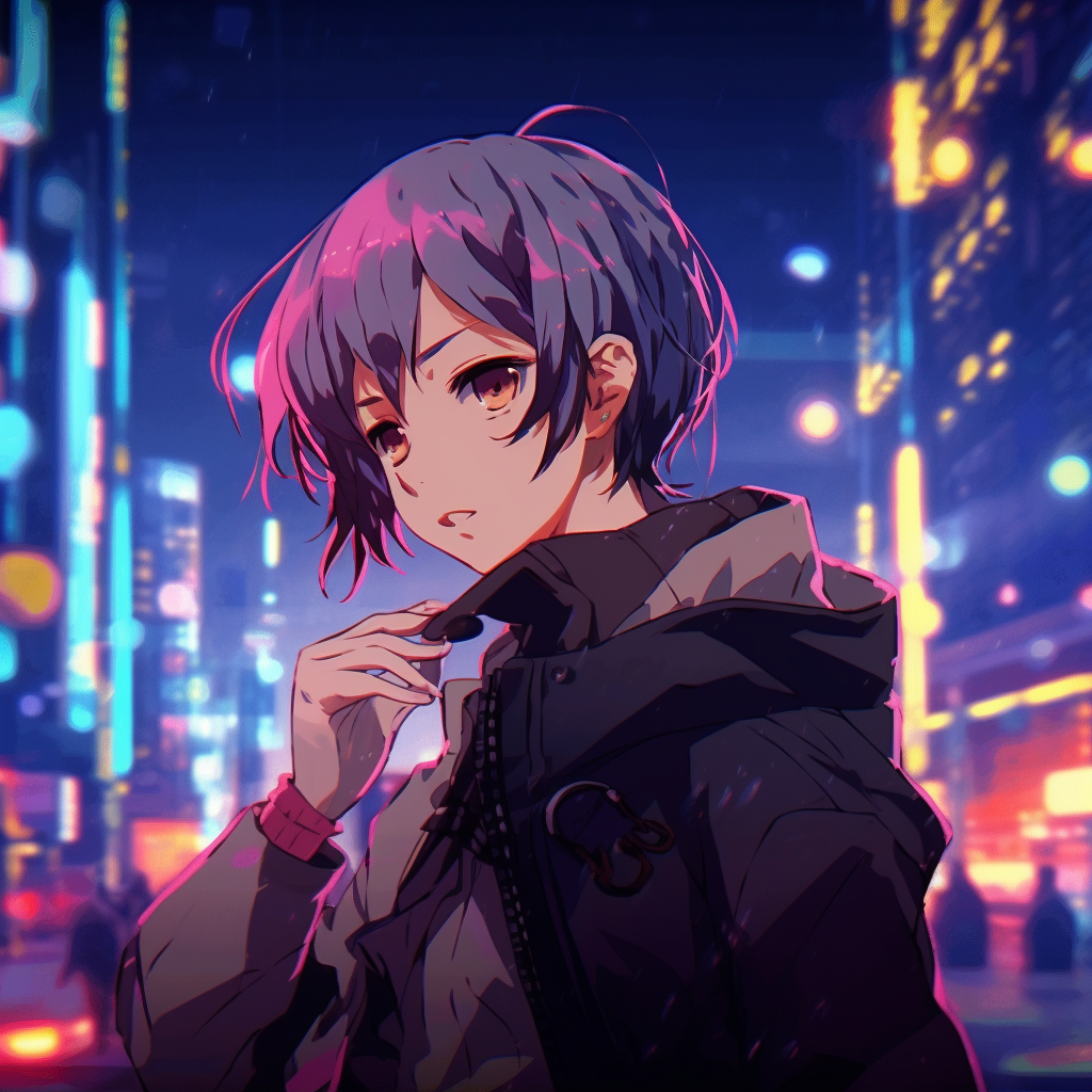 Cityscape Anime Profile Picture - Aesthetic Anime Pfp Focus (@pfp