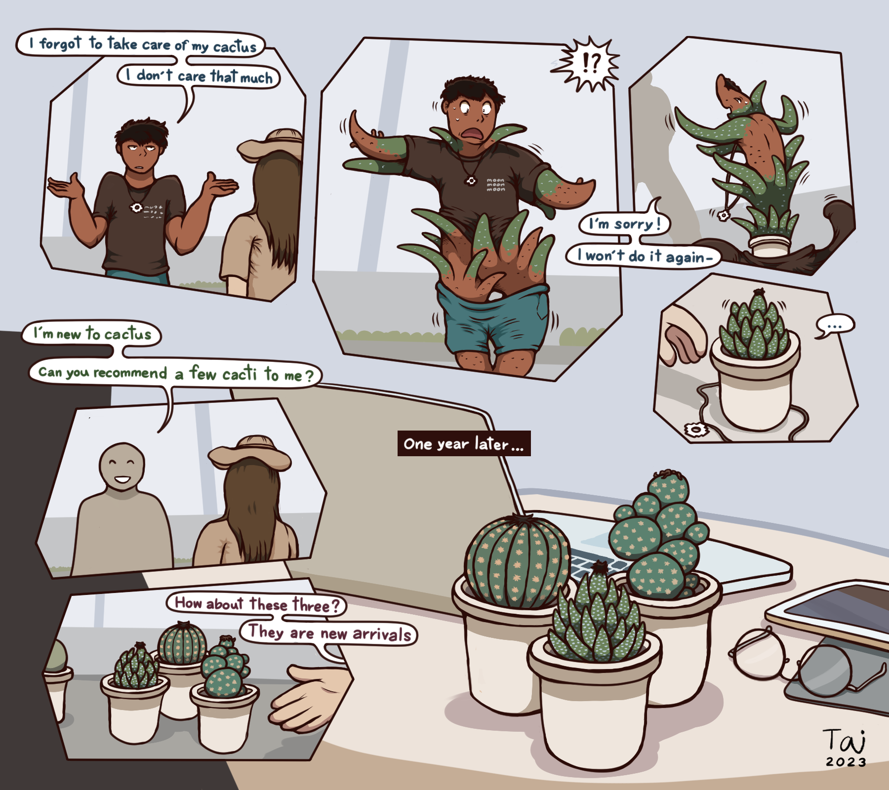 [Inanimate] Cactus Store 2 by Taitora : r/Inanimate_TFs