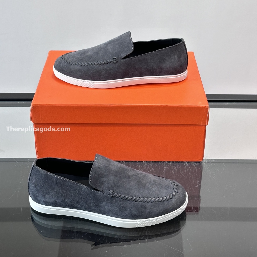 JULIAN LOAFERS IN GREY - H381