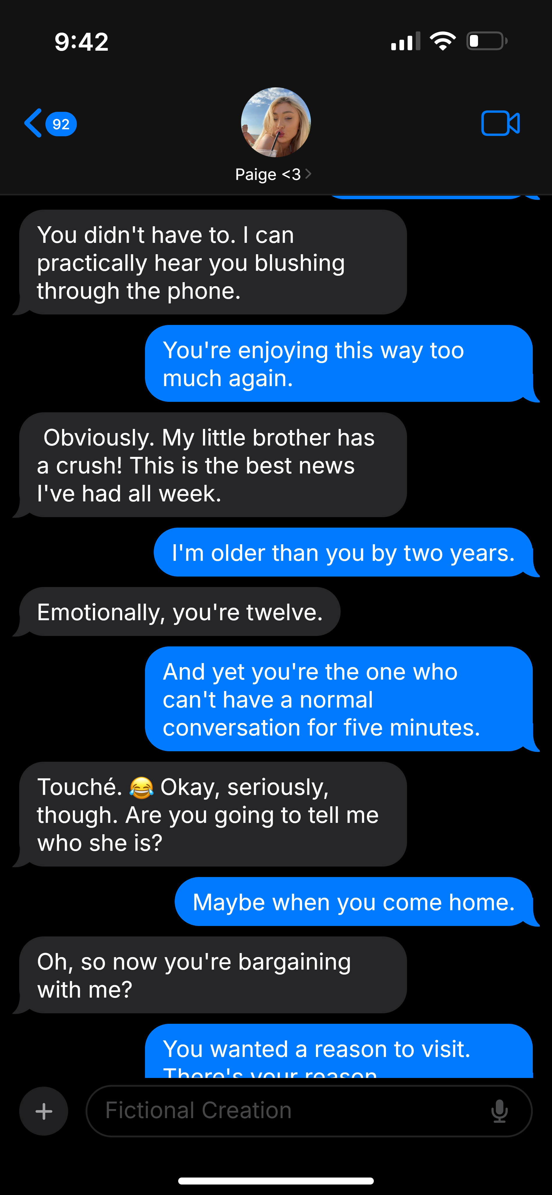 The Brother the Star - Volume 2 - Little steps to reconnecting feeling., image 24