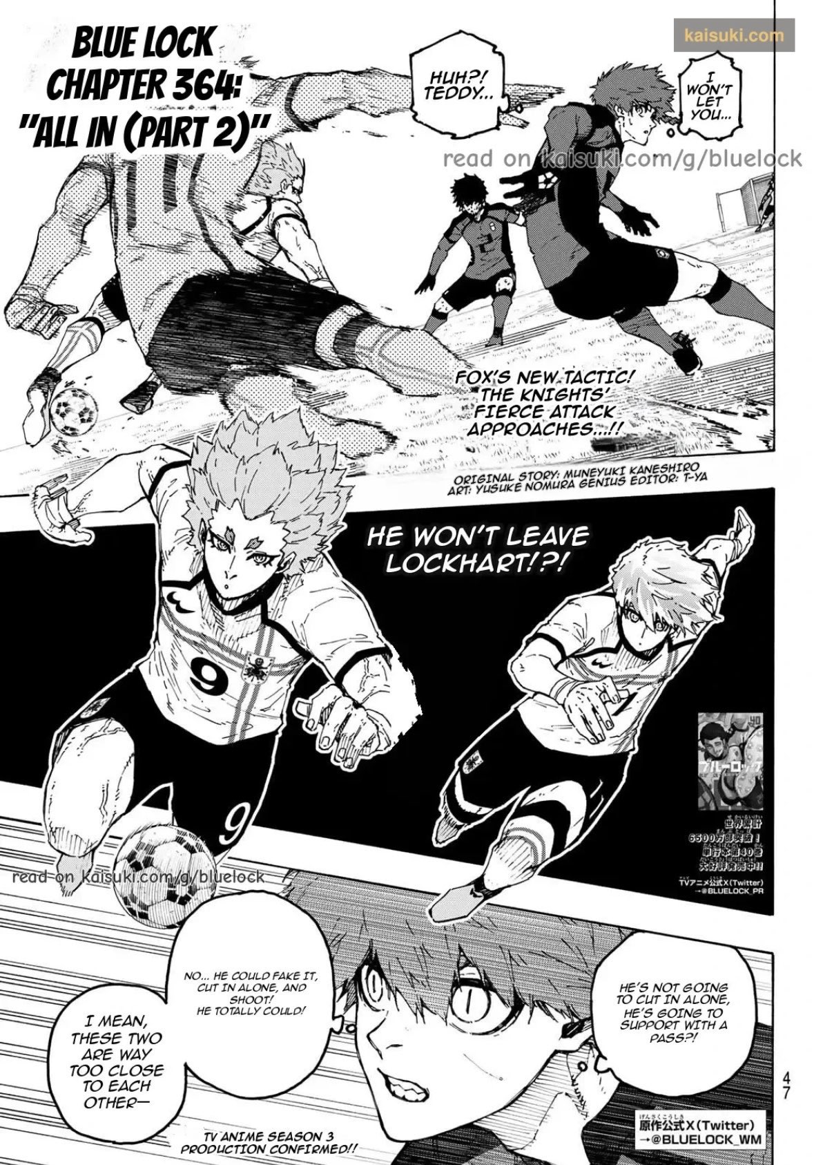 Blue Lock Chapter 364.2 - Page 1