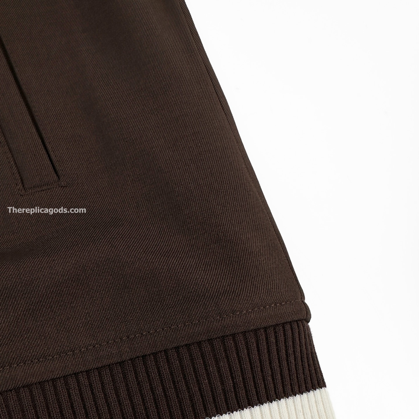 WOOL JACKET IN BROWN