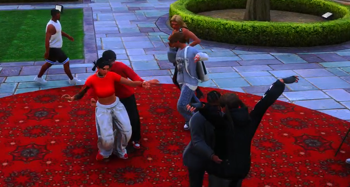 Le cours de danse
