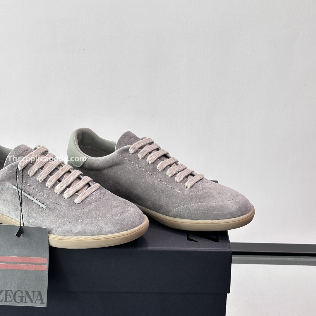 232 SUEDE SNEAKERS GREY LEATHER