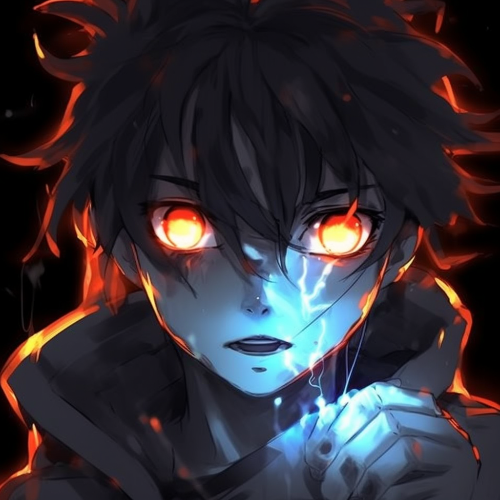 Focus on Glowing Eyes - mysterious anime characters with glowing eyes ...
