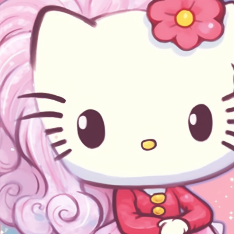 pfp, pretty and hello kitty - image #8926228 on