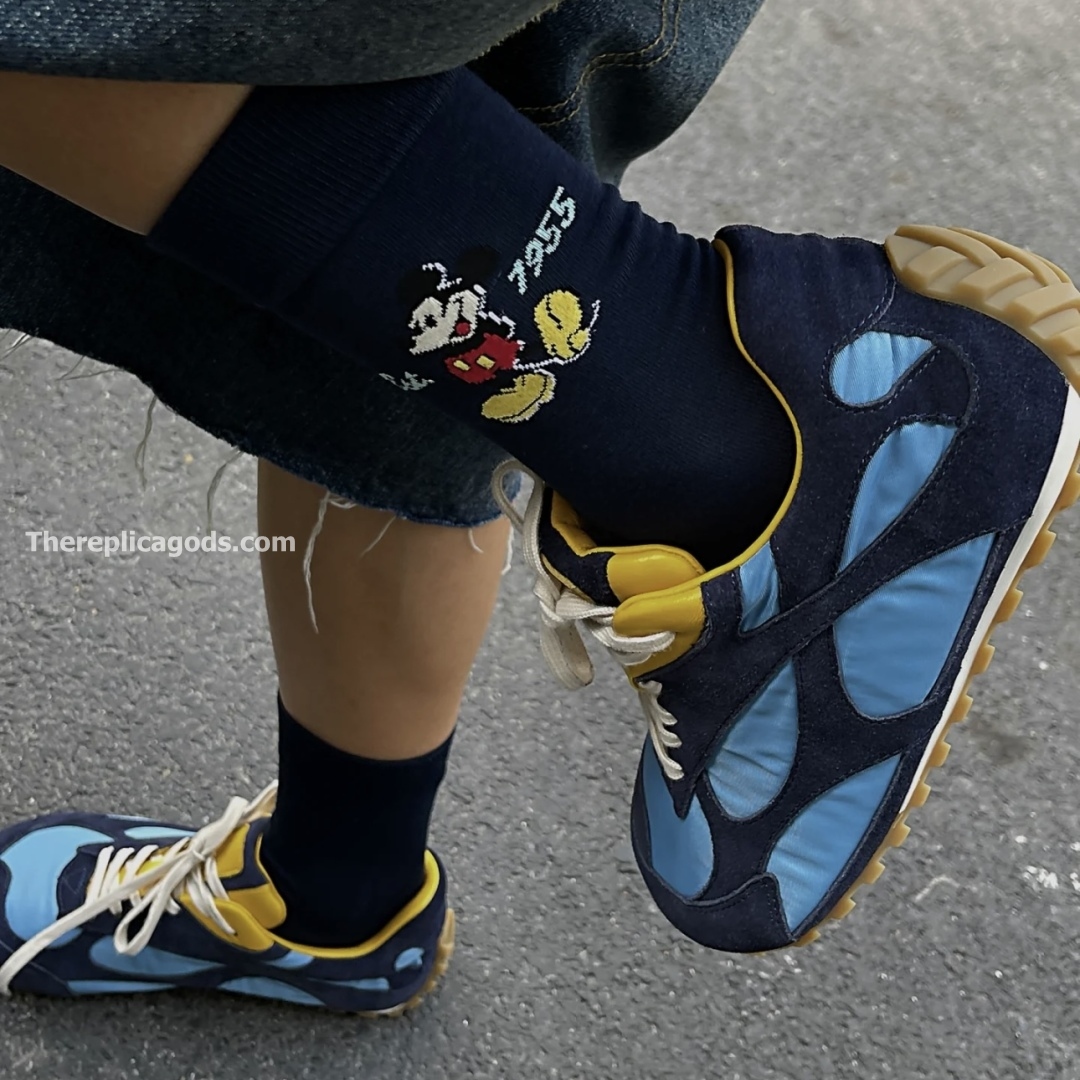 ORBIT FLASH SNEAKERS IN BLUE - BV26