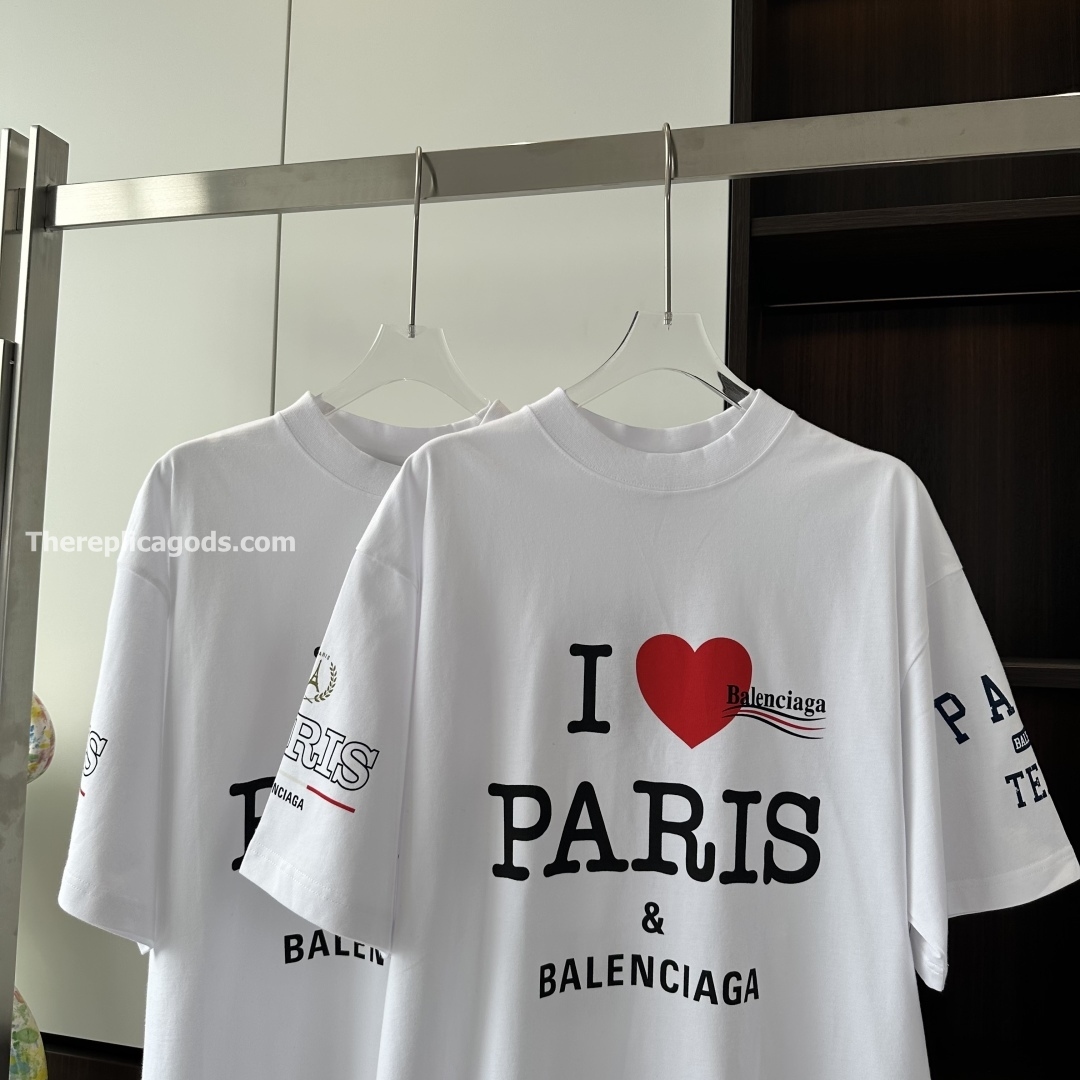OVERLAYER POLITICAL CAMPAIGN T-SHIRT IN WHITE - TP594