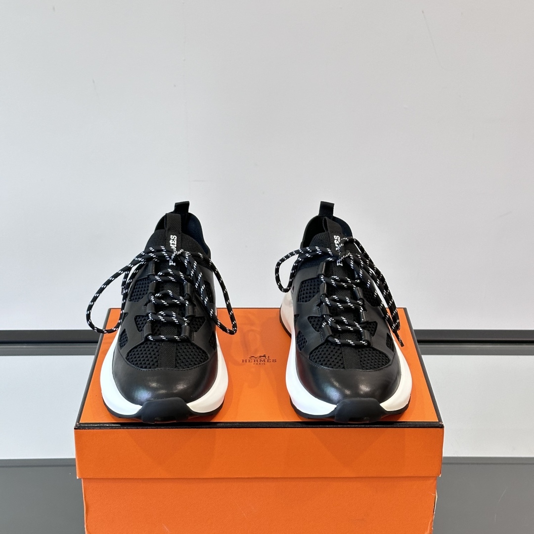 KATANA SNEAKERS IN BLACK - H255