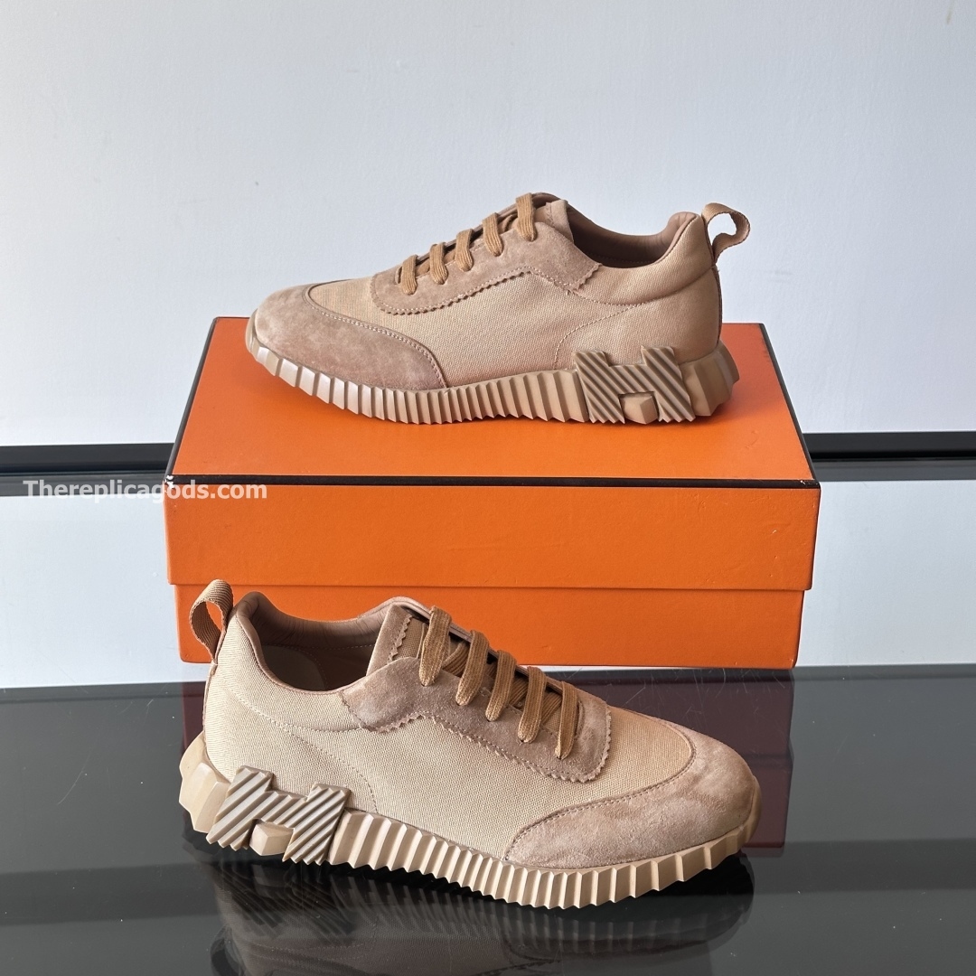 BOUNCING SNEAKERS IN BEIGE - H275