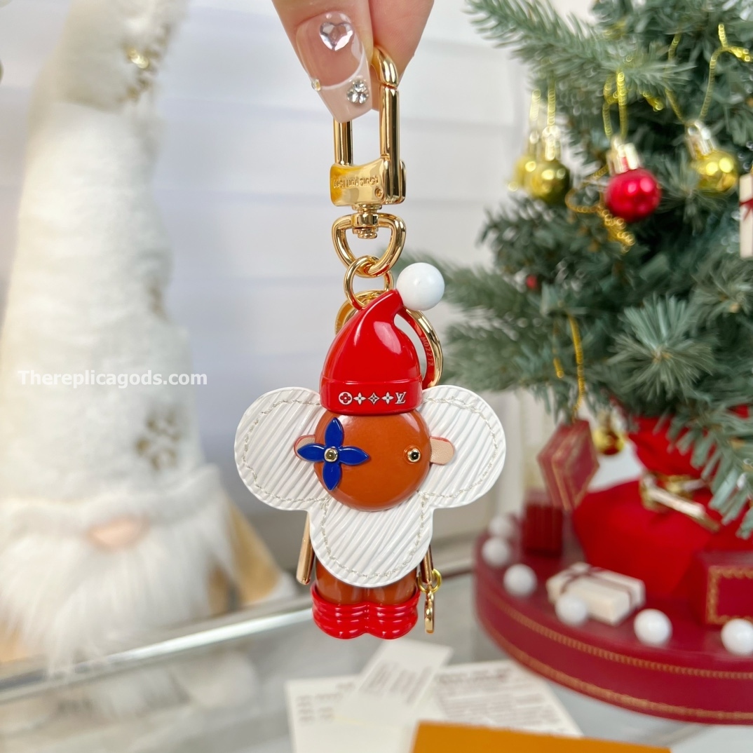 VIVIENNE XMAS BAG CHARM AND KEY HOLDER M02212