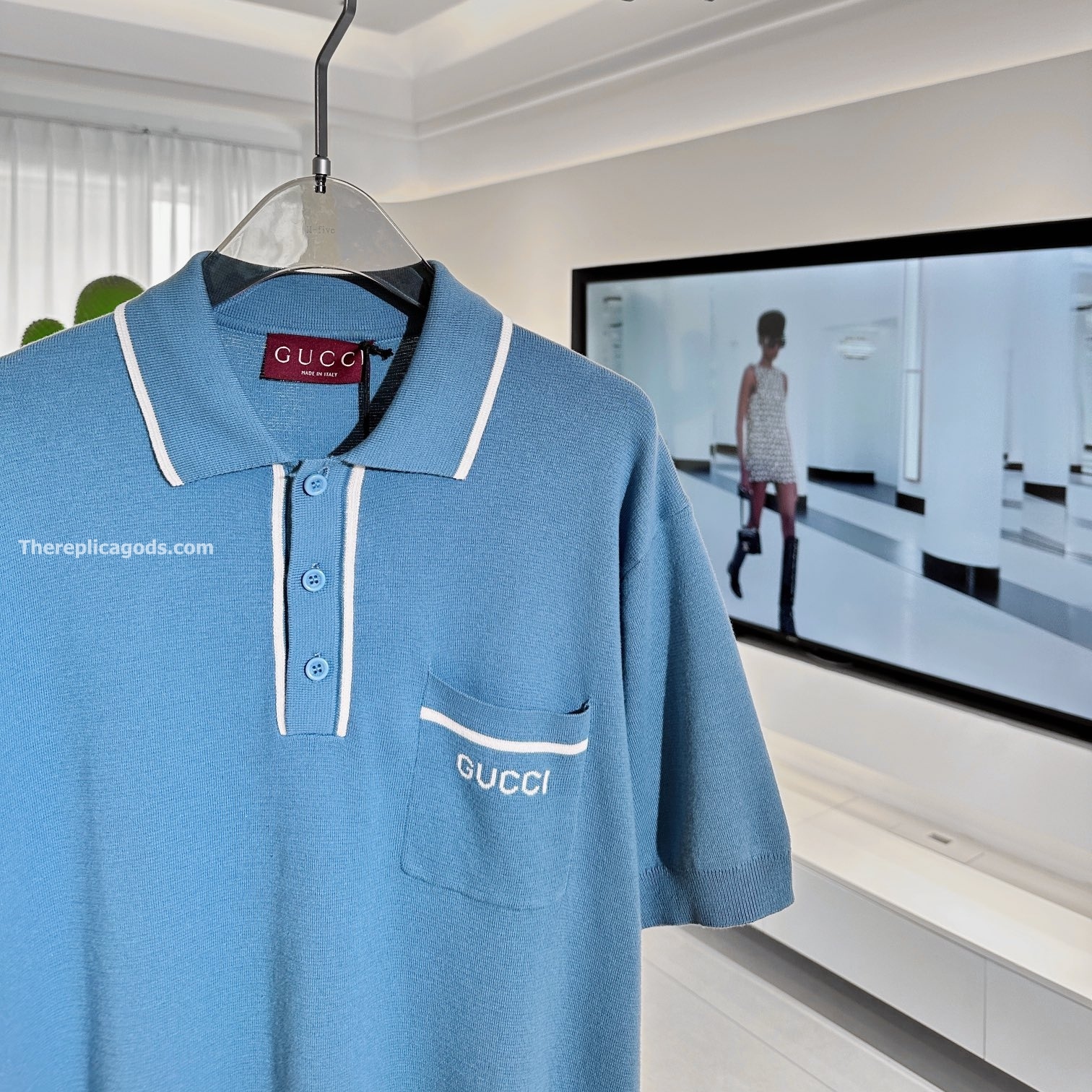 SILK AND COTTON POLO SHIRT - TP681