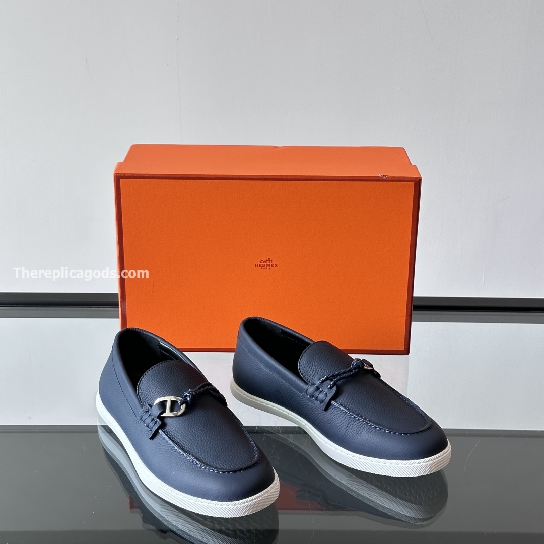 IGNACIO LOAFERS IN BLUE - H251