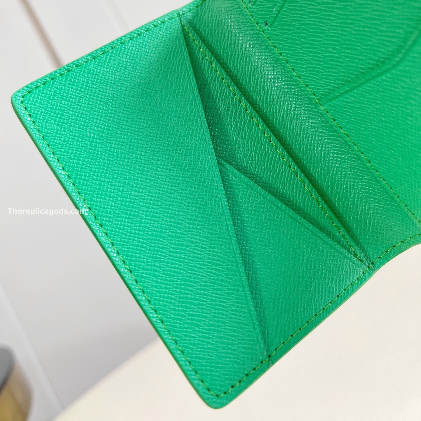 POCKET ORGANIZER GOLF GREEN MONOGRAM CANVAS M14880