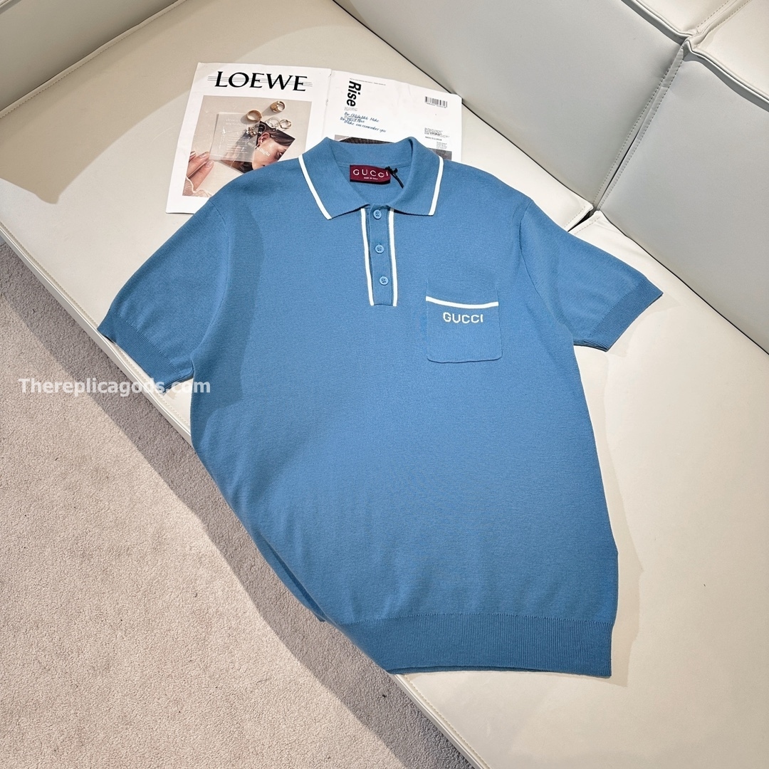 SILK AND COTTON POLO SHIRT - TP681