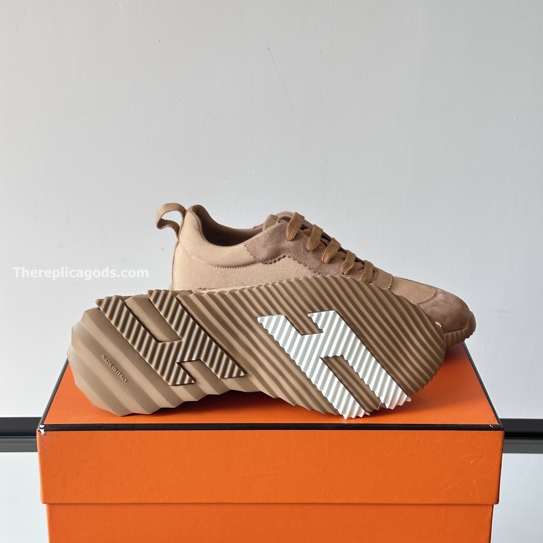 BOUNCING SNEAKERS IN BEIGE - H275