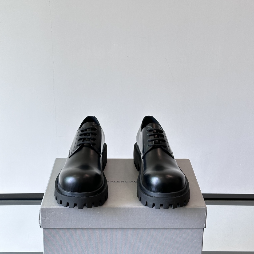 MEN'S SERGENT DERBY SHOES IN BLACK - BB272