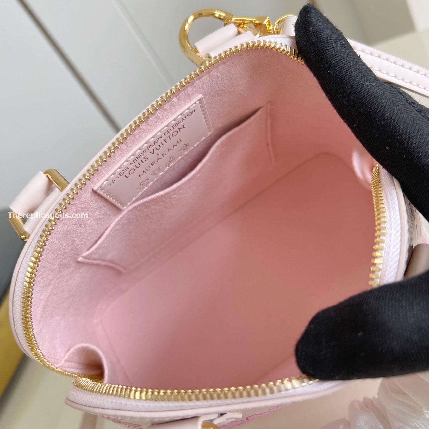 LV x TM ALMA BB BAG PINK EPI LEATHER M13104