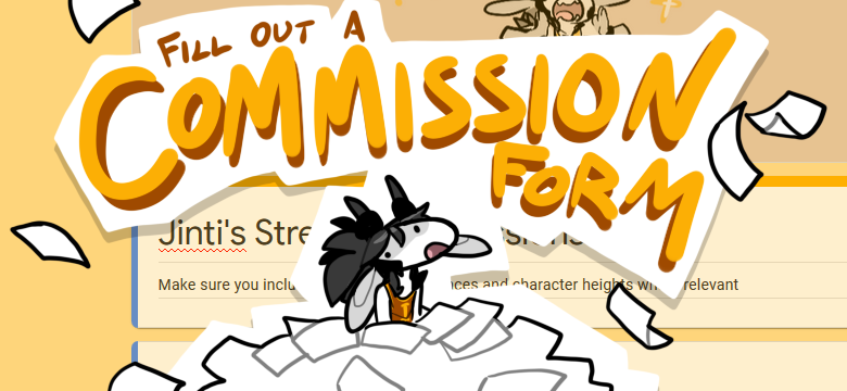 Submit yer commission details here!