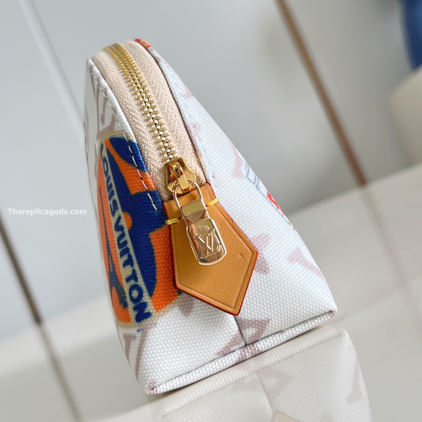 COSMETIC POUCH PM MONOGRAM DUNE CANVAS M14909