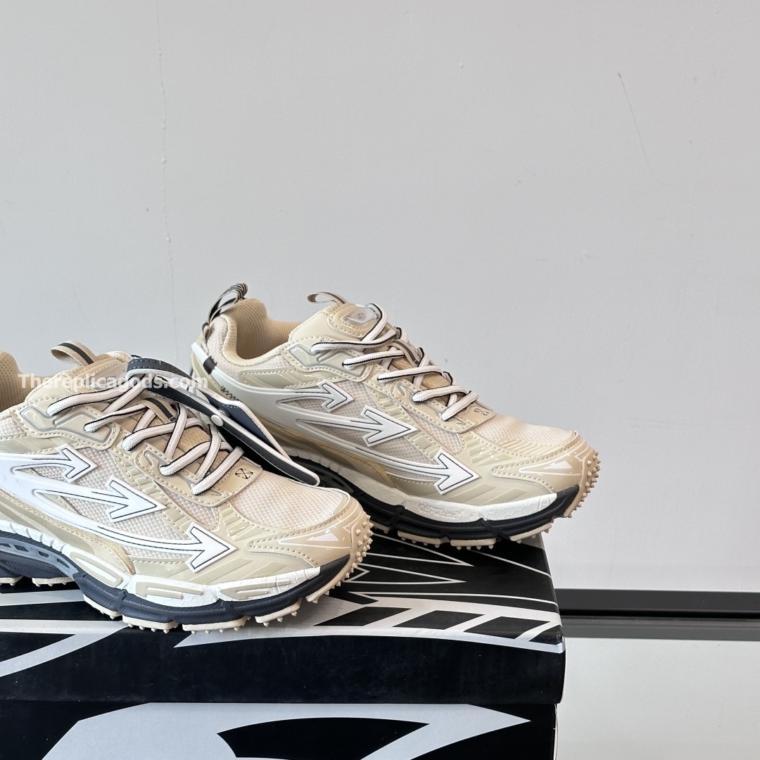 BE RIGHT BACK SNEAKERS IN BEIGE - OW54