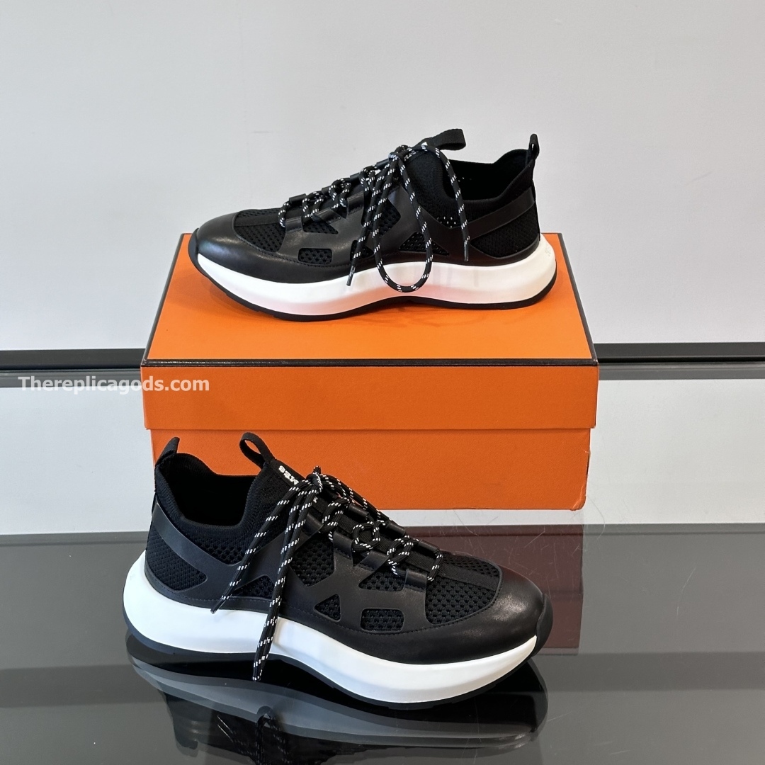 KATANA SNEAKERS IN BLACK - H255