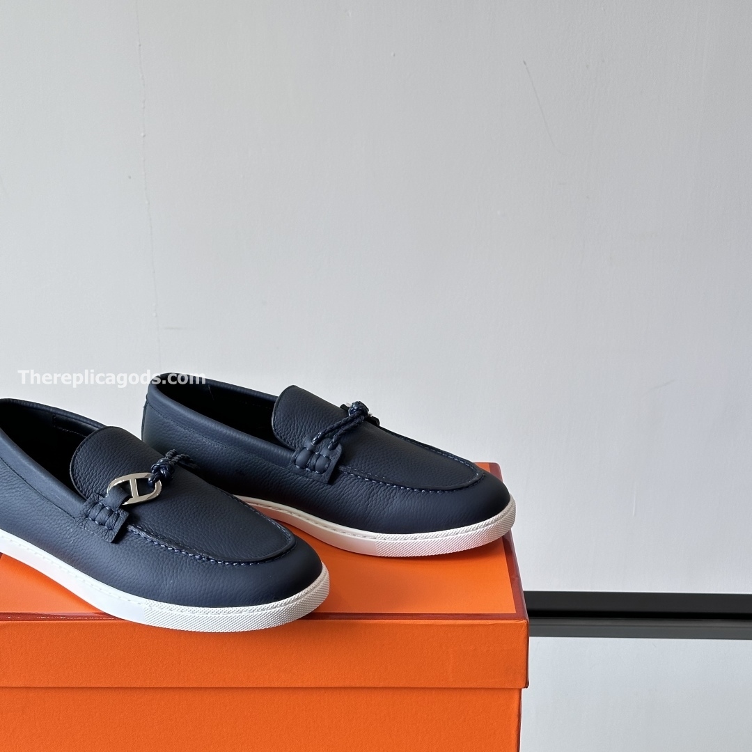 IGNACIO LOAFERS IN BLUE - H251