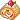 Pixel art strawberry filled swiss roll that flips back and forth.