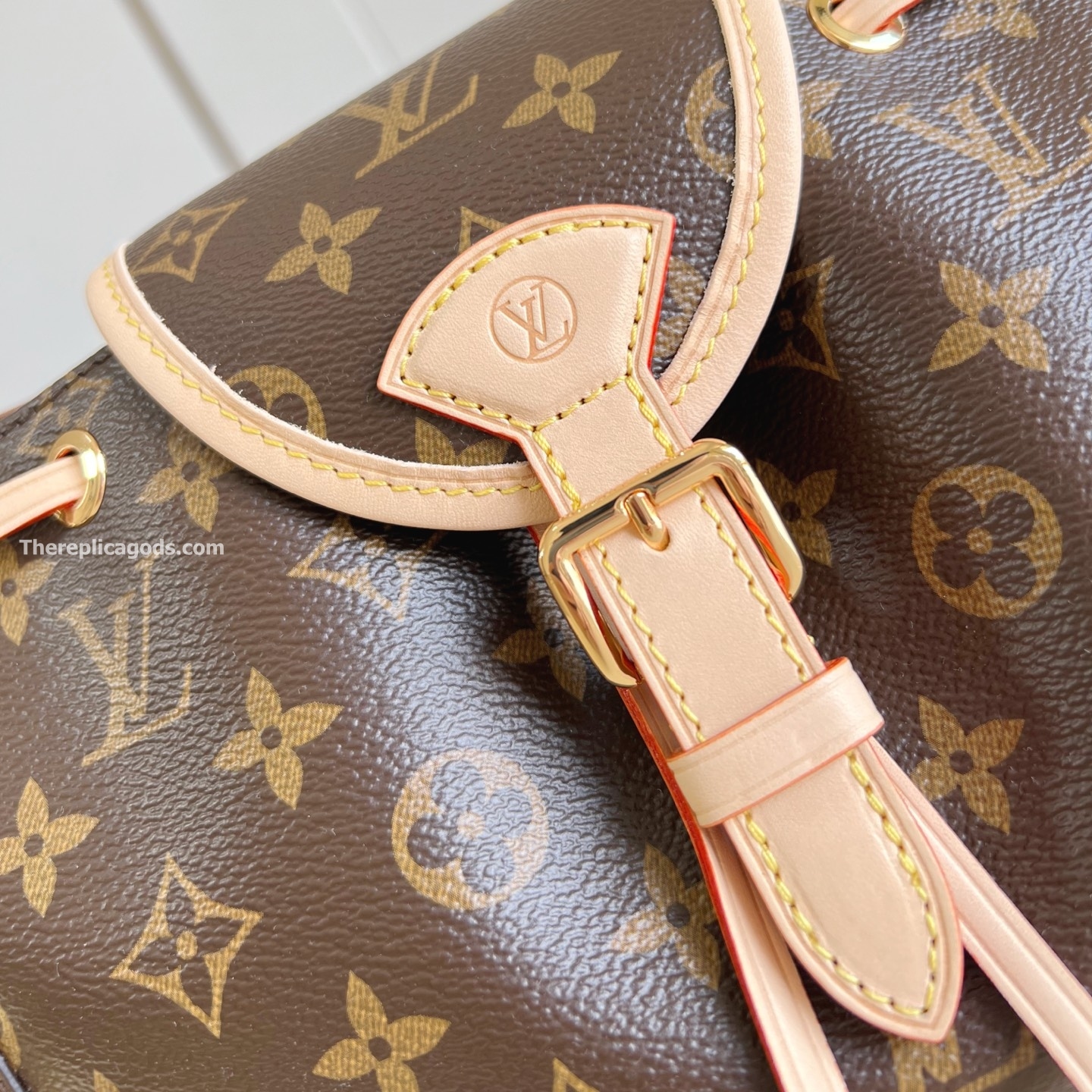 ODYSSEE HANBAG BROWN MONOGRAM CANVAS M25085