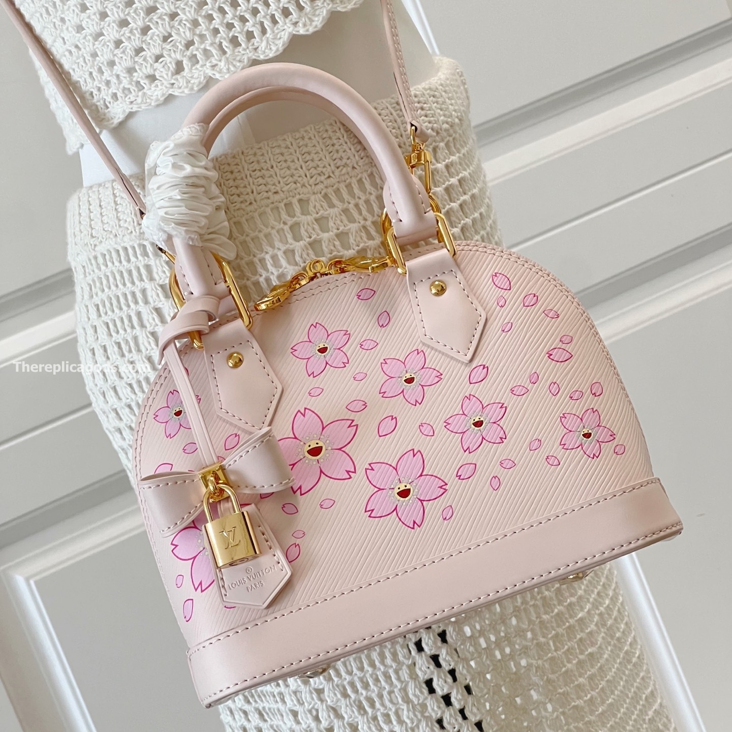 LV x TM ALMA BB BAG PINK EPI LEATHER M13104