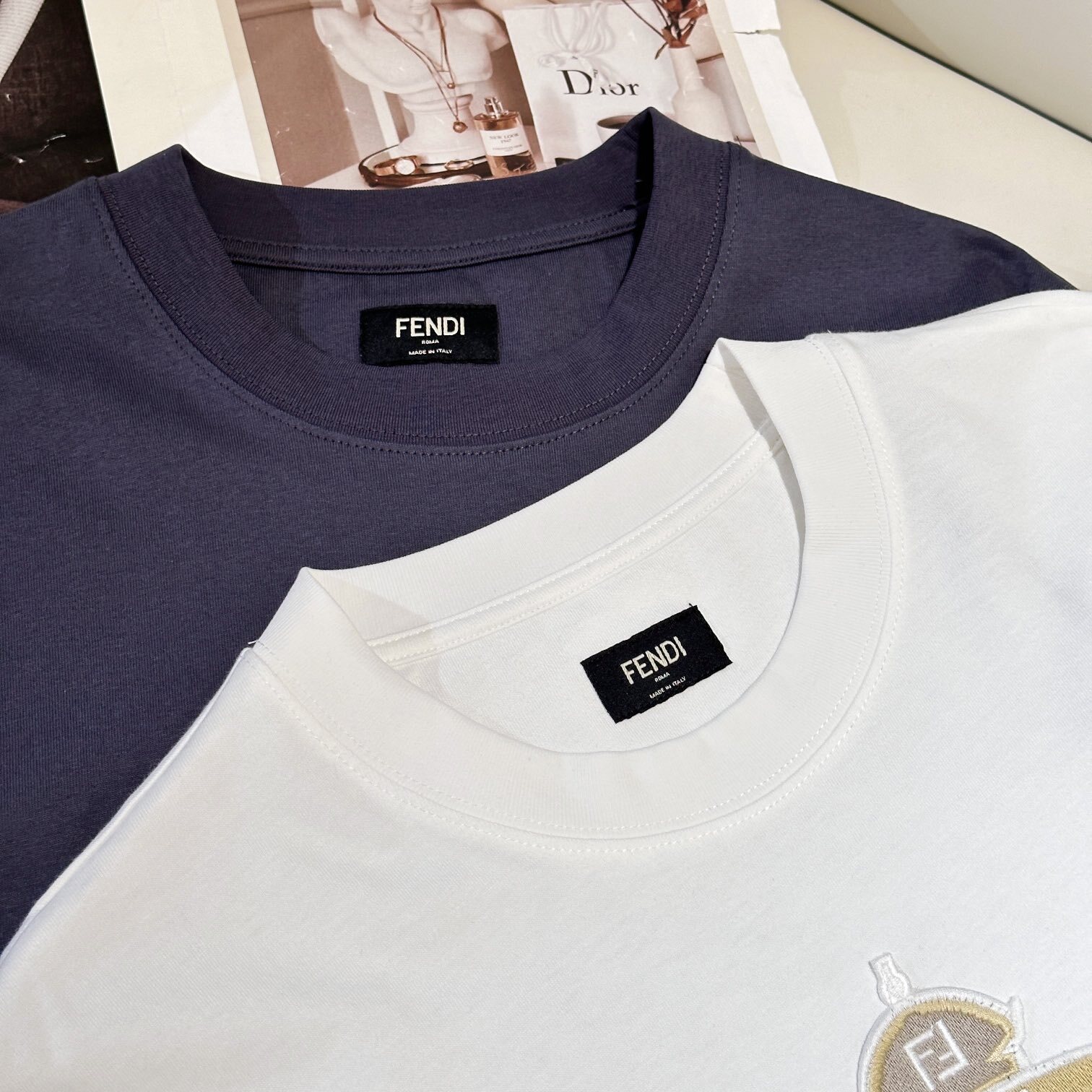 COTTON T-SHIRT IN WHITE - TP576