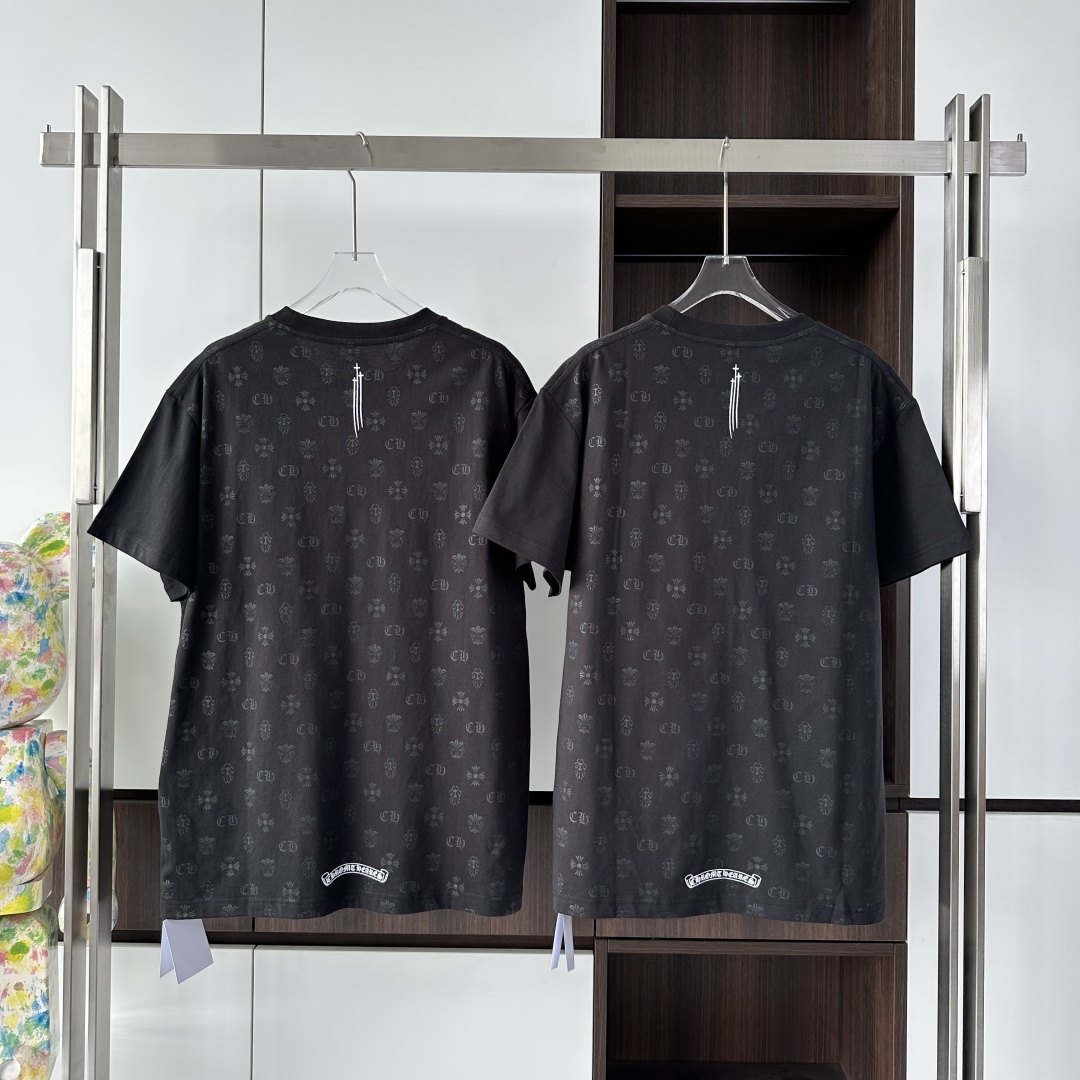 CROSS T-SHIRT IN BLACK - TP591